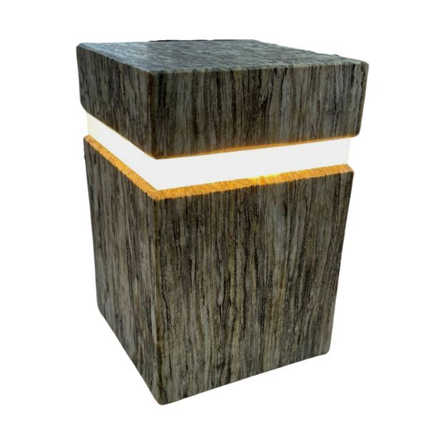 Lampa kamienna 12cm x 12cm x 20cm