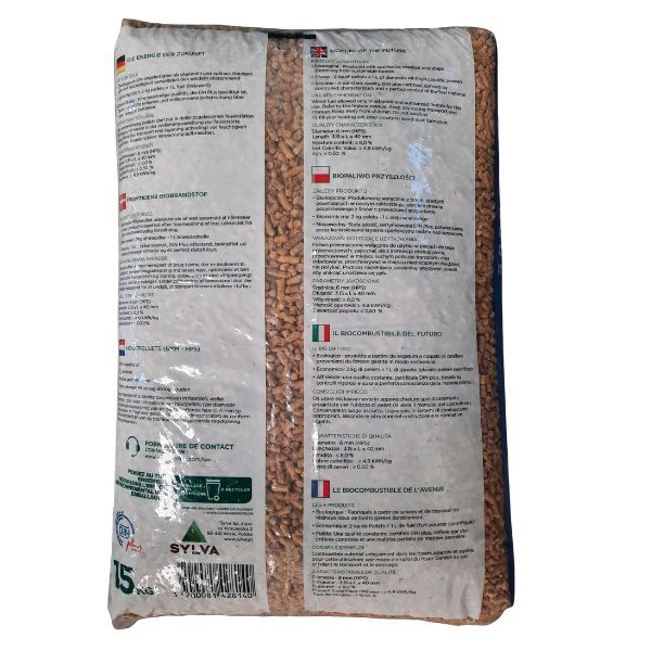 Sylva Pellet Drzewny DIN PLUS A1 6mm