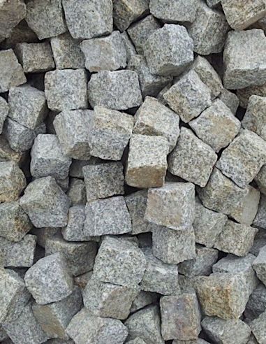 Kostka 4x6cm Granitowa Szara