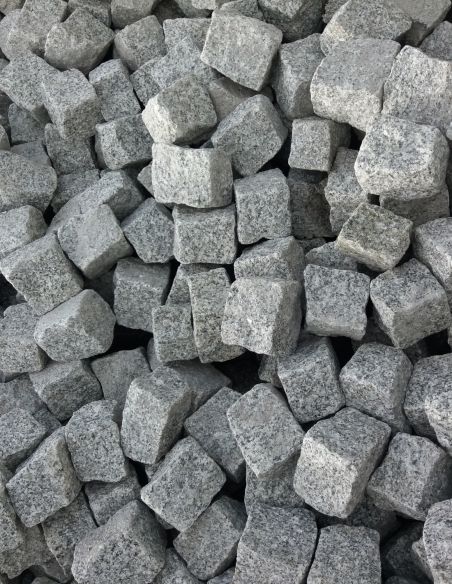 Kostka 8x10cm Granitowa Szara