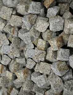 Kostka 4/6cm Granitowa Szaro Brązowa
