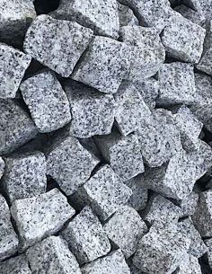 Kostka 8/11cm Granitowa Brukowa Szara