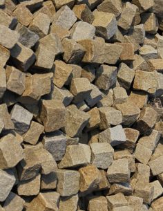 Kostka 4/6cm Granitowa Brązowa