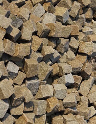 Kostka 4/6cm Granitowa Brązowa