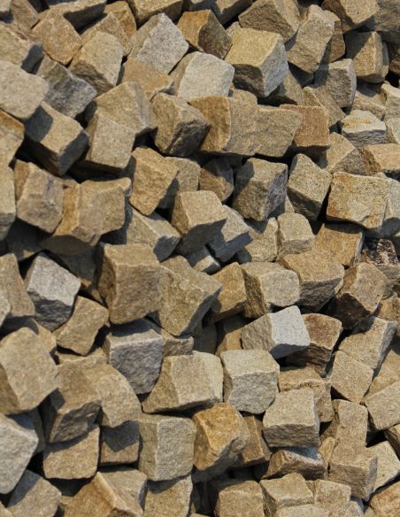 Kostka 4/6cm Granitowa Brązowa