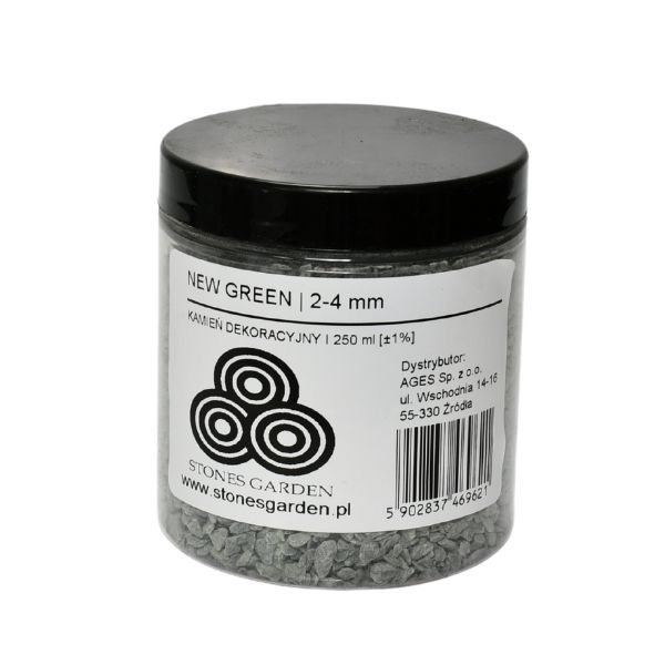 ✅Słoik Kruszywo New Green 2-4 mm - stonesgarden.pl ®