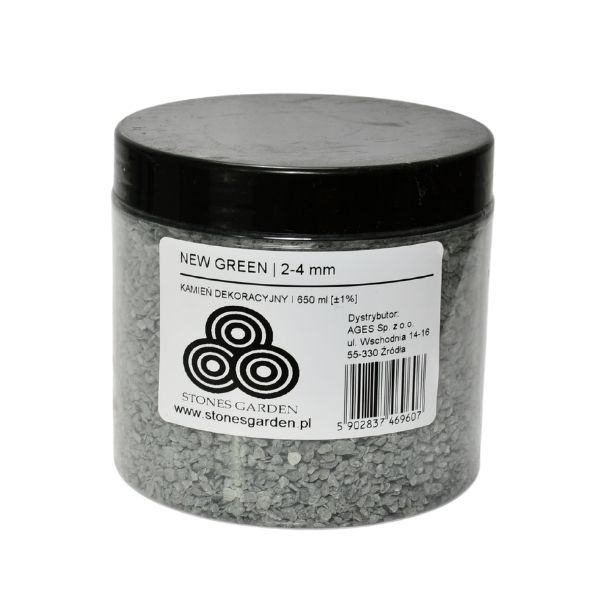 ✅Słoik Kruszywo New Green 2-4 mm - stonesgarden.pl ®