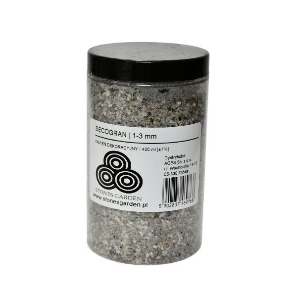 ✅ Słoik Kruszywo Secogran 1-3 mm - stonesgarden.pl ®