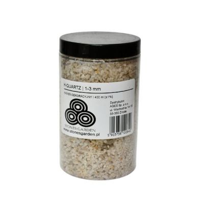 ✅ Słoik Kruszywo H-Quartz 1-3 mm  - stonesgarden.pl ®