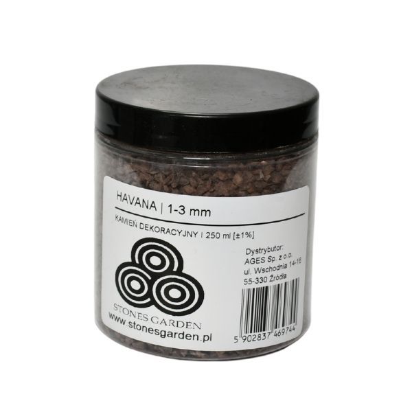 ✅ Słoik Kruszywo Havana 1-3 mm  - stonesgarden.pl ®