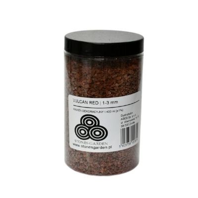 Słoik Kruszywo Vulcan Red 1-3 mm