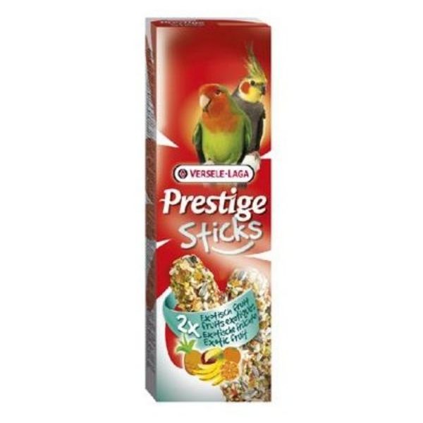 ✅VL-Prestige Sticks Big Parakeets Exotic Fruit 140g - Kolby Z Owocami Egzotycznymi Dla Średnich Papug-Stonesgarden.pl®