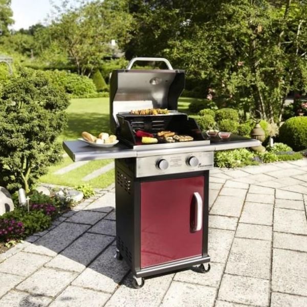 Grill Gazowy Triton 2.0 bordowy