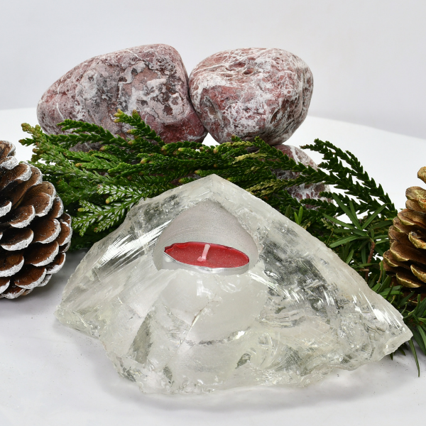 Świecznik Szklany Transparentne Tealight