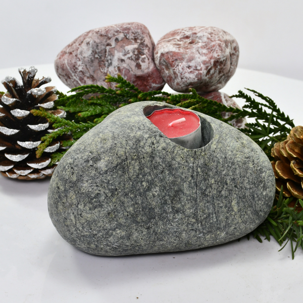 Świecznik Kamienny Polny Tealight
