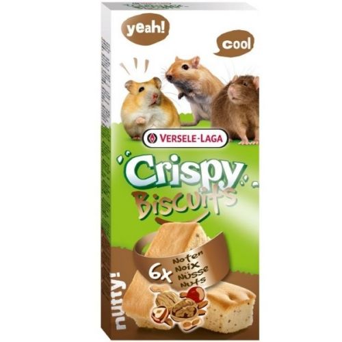 ✅VL-Crispy Biscuit Nuts 70g - Ciasteczka Orzechowe Dla Gryzoni (6 sztuk) - Stonesgarden.pl®