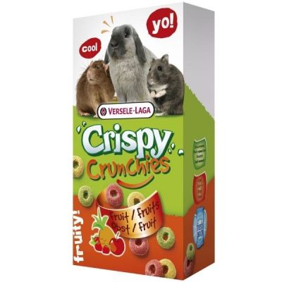 ✅VL-Crispy Crunchies Fruit 75g - Chrupiący Przysmak Z Owocami Dla Królików I Gryzoni- Stonesgarden.pl®