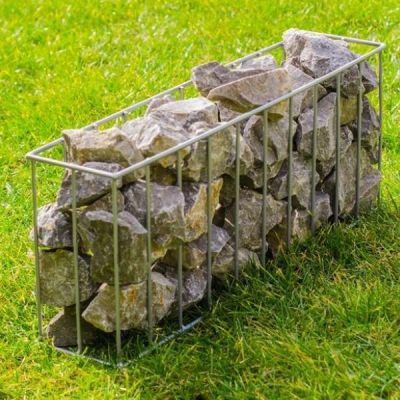 ✅Donica Gabionowa - Prosta 11x20x51cm- Stonesgarden.pl ®