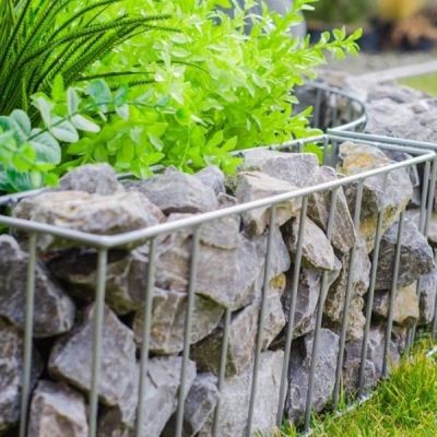 ✅Donica Gabionowa - Prosta 11x20x51cm- Stonesgarden.pl ®