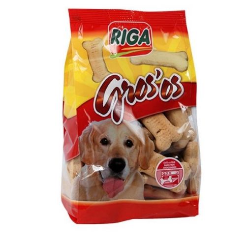 RIGA-GROS'OS 500g Ciastka Kostki Duże Dla Psa