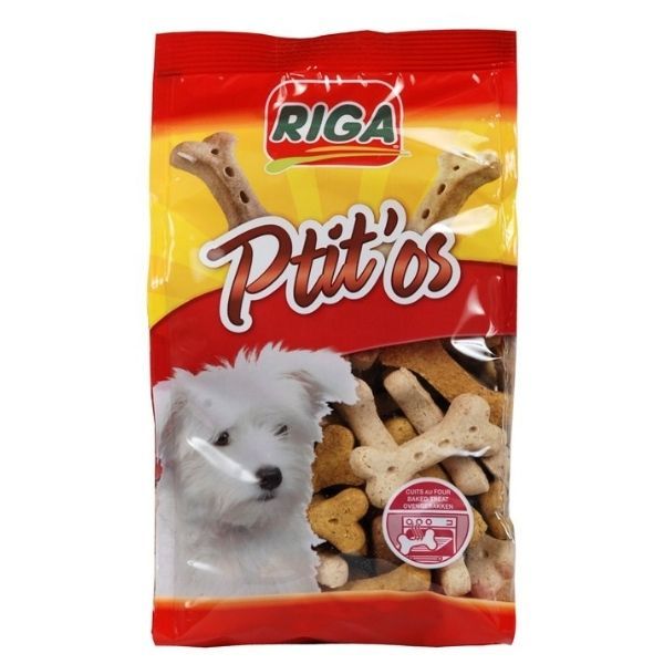 RIGA-PTIT'OS 500g Ciasteczka Kostki Małe Dla Psa