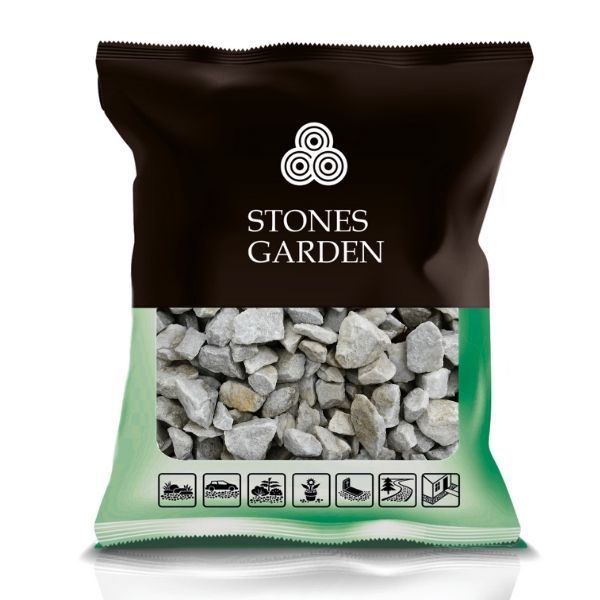 ❤️Kamień Cristal White Grys 32-63 mm- StonesGarden.pl ®