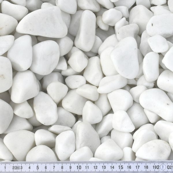 Kamień Thasos White Otoczak 20-40 mm