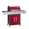 Grill gazowy TRITON PTS 3.1 bordowy [12941]