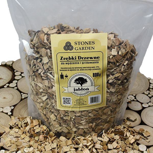 Zrębki Drzewne do Wędzenia Jabłoń 800 G