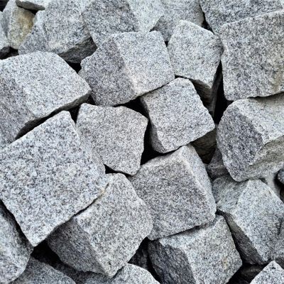 Kostka Granitowa Brukowa Szara 8x11 cm stones-garden
